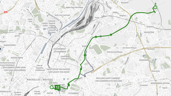 Buslijn 12 Brussels Airport