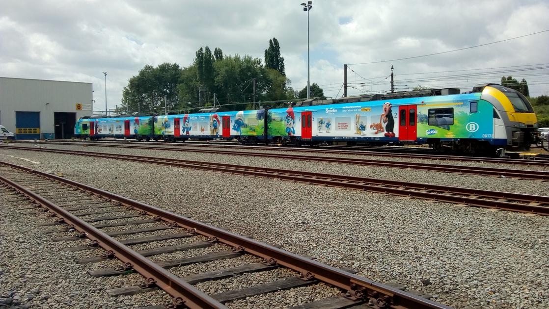 Smurfentrein rijdt vanaf maandag rond | BRUZZ