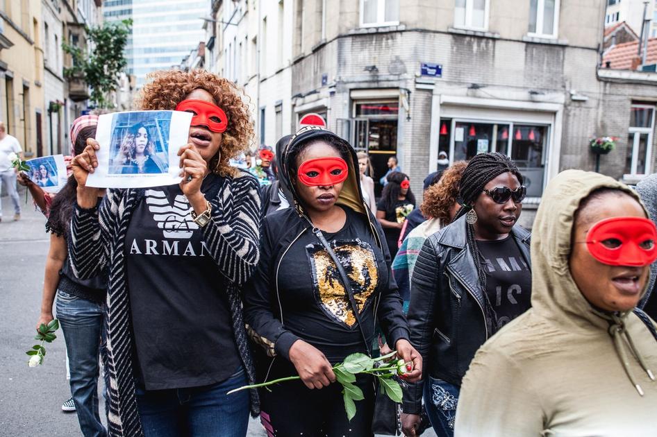 Sekswerkers Klagen Geweld En Onrecht Aan Tijdens Mars In Brussel | BRUZZ