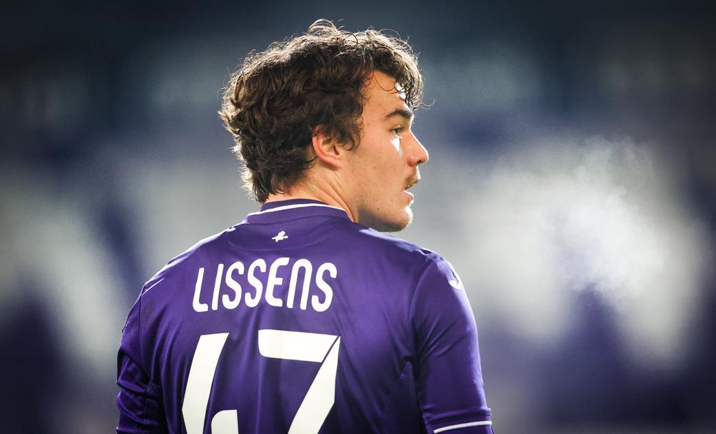 BELGIUM SOCCER CPL D22 KMSK DEINZE VS RSCA FUTURES Lucas Lissens (47) of RSC  Anderlecht pictured