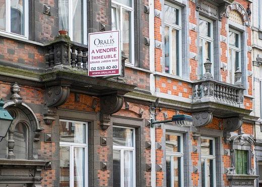 Brussels apartment prices are falling in two municipalities