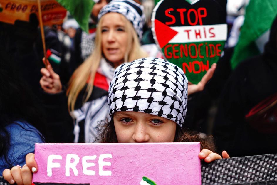 Pro-Palestijns protest houdt aan ondanks staakt-het-vuren: ‘Dit is nog geen vrede’