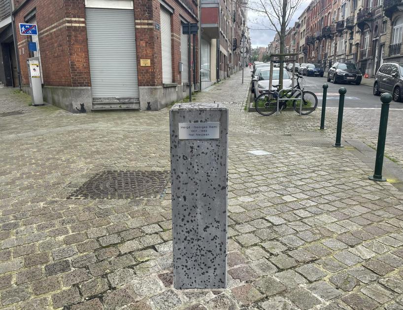 Per il momento il busto di Hergé non tornerà nella piazza di Etterbeek