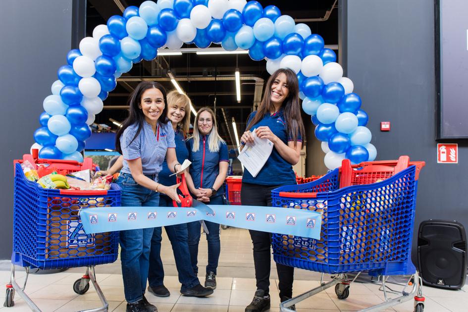 Aldi opent de deuren op voormalige Cora-site in Anderlecht