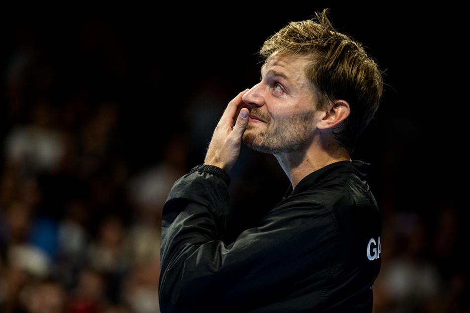 Tennisser David Goffin in tranen na allerlaatste wedstrijd | BRUZZ