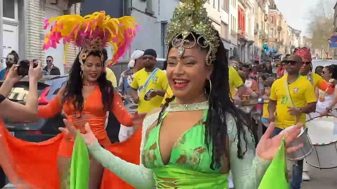 26ste carnavalsoptocht in Sint-Gillis onder een stralende zon