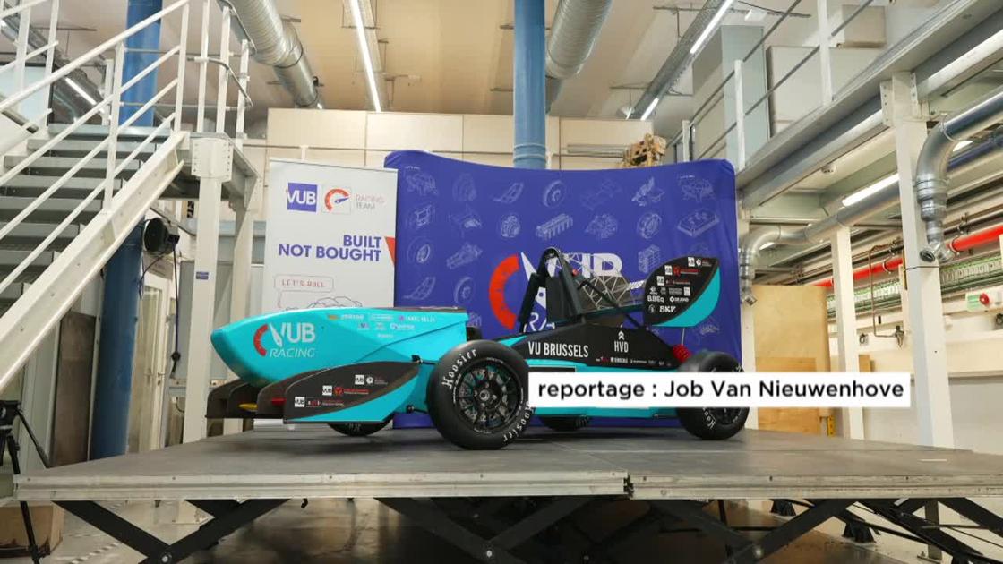 Wereldprimeur: VUB-studenten maken elektrische racewagen met onderdelen ...