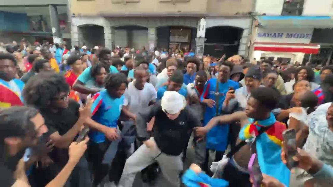 KIJK. Feestje in Matonge nadat Congo eerste WK-punt ooit pakt