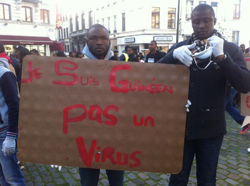 West-Afrikaanse Sans-papiers Kunnen Niet In Gebouw Sint-Joost Blijven ...