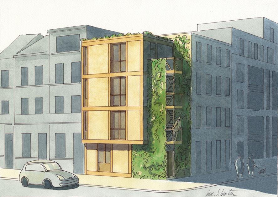 Luc Schuiten bouwt daklozenflats op Pandy-site | BRUZZ