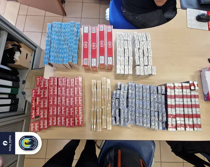 Massale sigarettenbeslag in Kuregem: Politie ontdekt 5.800 illegale pakjes!